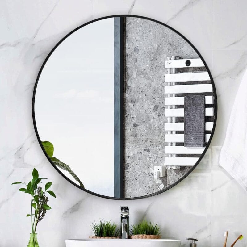 Bathroom Mirror Round Shape