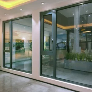 Double Glazed Floor to Ceiling Aluminum Large Windows Fixed Glass Extra Large Picture Window